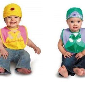 Disney Girls Bib & Hat Set